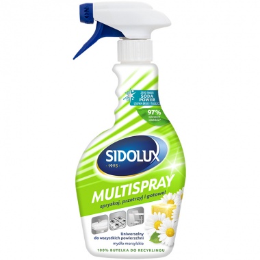 SIDOLUX Multispray Uniwersalny płyn do wszystkich powierzchni - mydło marsylskie