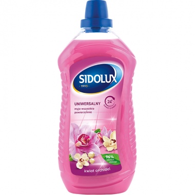 SIDOLUX Uniwersalny płyn do mycia - kwiat orchidei