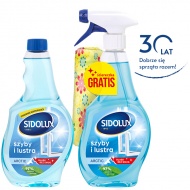 SIDOLUX Crystal Płyn do mycia szyb - arctic plus zapas