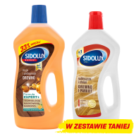 Zestaw Sidolux Expert do mycia i pielęgnacji drewna oraz parkietu