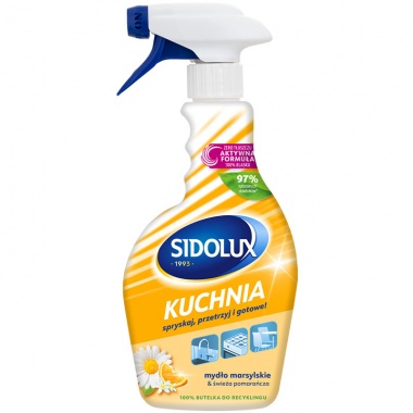 SIDOLUX Kuchnia Płyn czyszczący do kuchni - mydło marsylskie