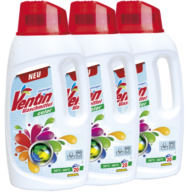 VENTIN Proszek w żelu - color, multipack