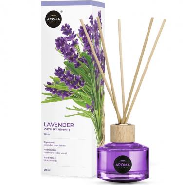 AROMA HOME Patyczki zapachowe - Lawenda z rozmarynem
