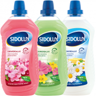 Zestaw SIDOLUX Uniwersalny płyn do mycia- kwiat japońskiej wiśni, mydło marsylskie, wiosenny bukiet