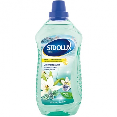 SIDOLUX Uniwersalny płyn do mycia - zimowy bukiet