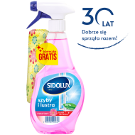SIDOLUX Crystal Płyn do mycia szyb - kwiatowy