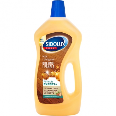 SIDOLUX EXPERT+ środek do mycia paneli i drewna 750 ml