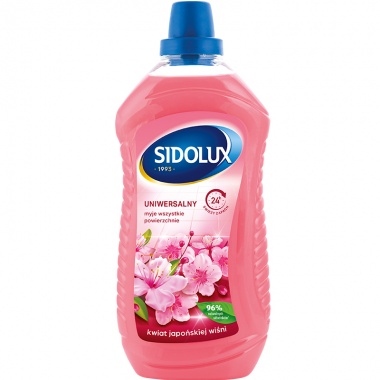 SIDOLUX Uniwersalny płyn do mycia - kwiat japońskiej wiśni