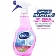 SIDOLUX Crystal Płyn do mycia szyb - kwiatowy