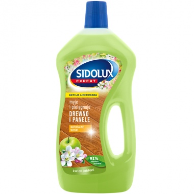 SIDOLUX Expert do mycia paneli i drewna - kwiat jabłoni