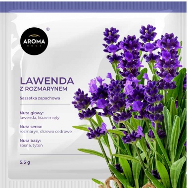 AROMA HOME Saszetka zapachowa - Lawenda z rozmarynem
