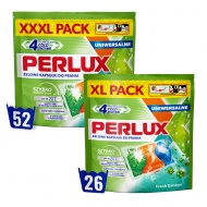 Zestaw PERLUX żelowe kapsułki do prania uniwersalne 3w1 XXXL i XL 78 szt